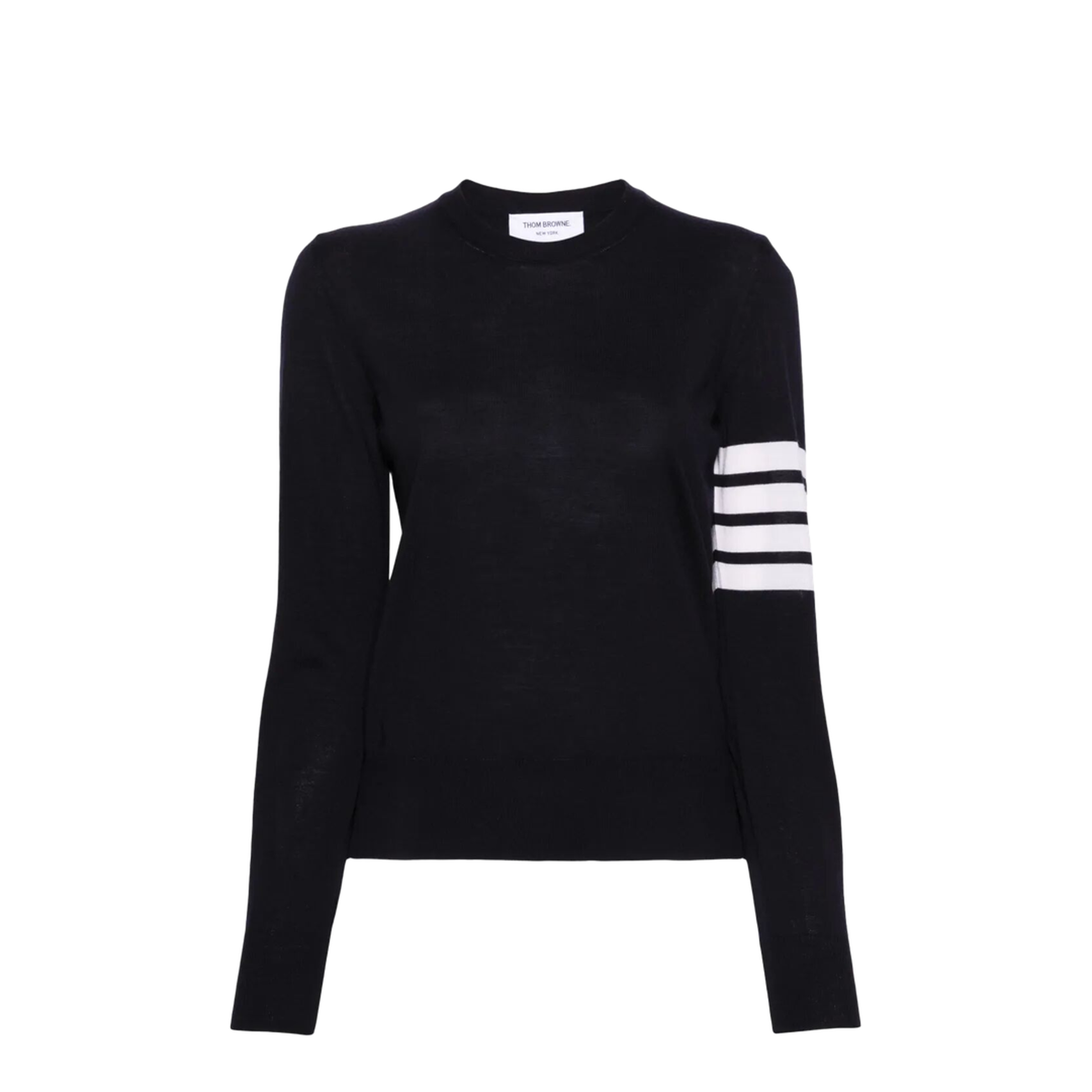 Wool 4-Bar Relaxed Pullover - Image 6