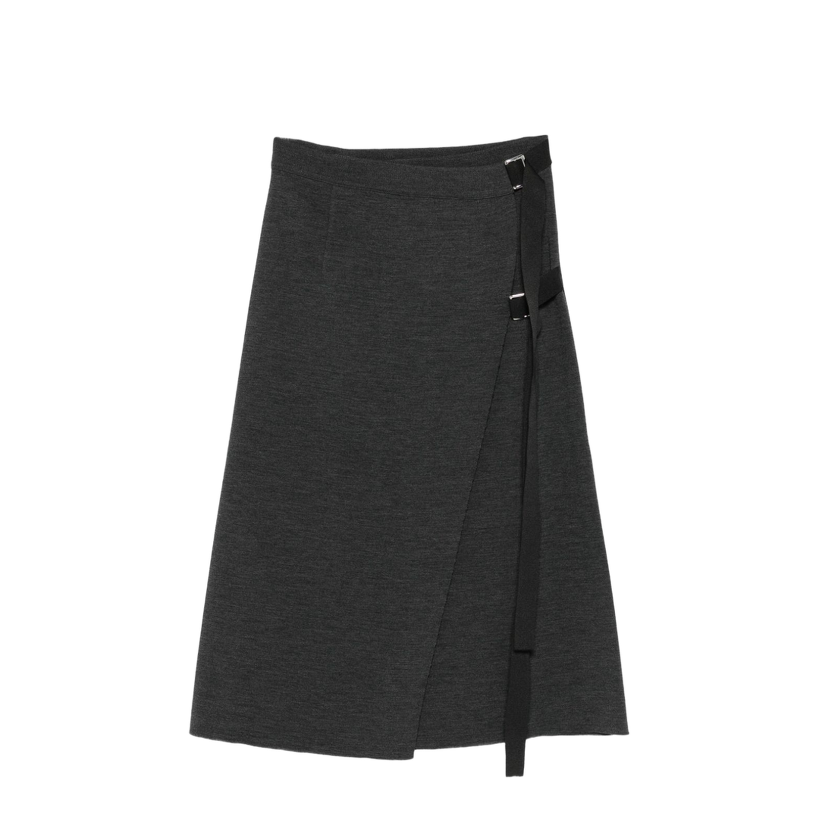 Wool Midi Skirt - Image 1