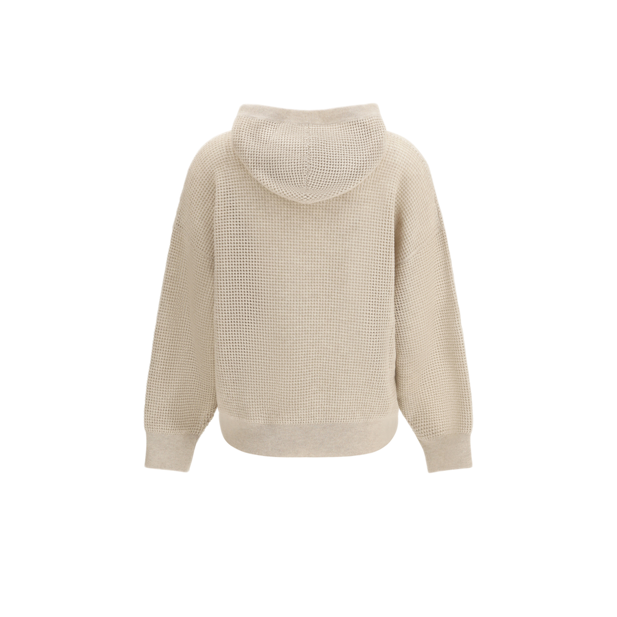 Sparkling Net Cotton Hooded Sweatshirt - Image 2