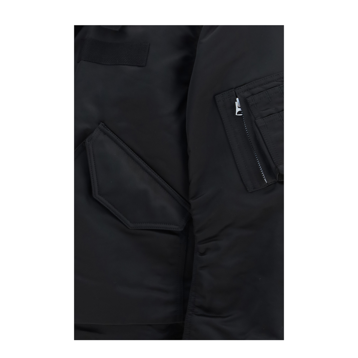 Cotton Chino And Nylon Twill Double Jacket - Image 4