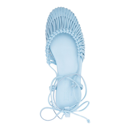 Flat Shoes Clear Blue - Image 2