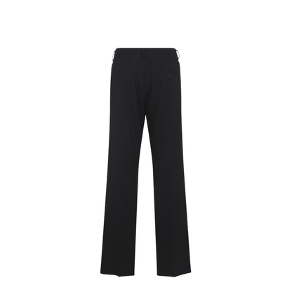 Black Straight Tailored Pants - Image 3