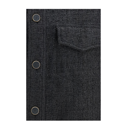 Tweed Buttoned Jacket - Image 3