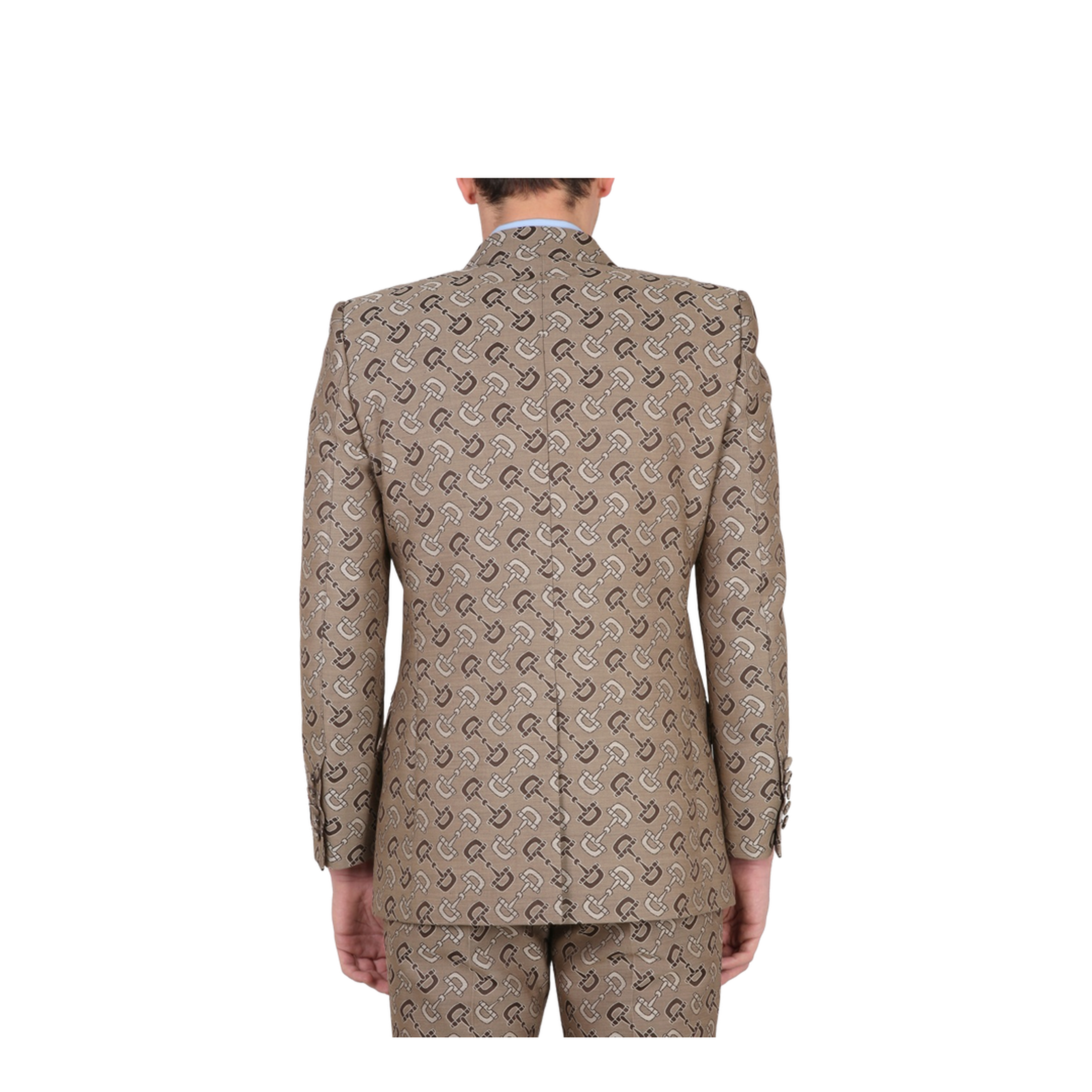 Maxi Clamp Pattern Cotton Jacket - Image 3