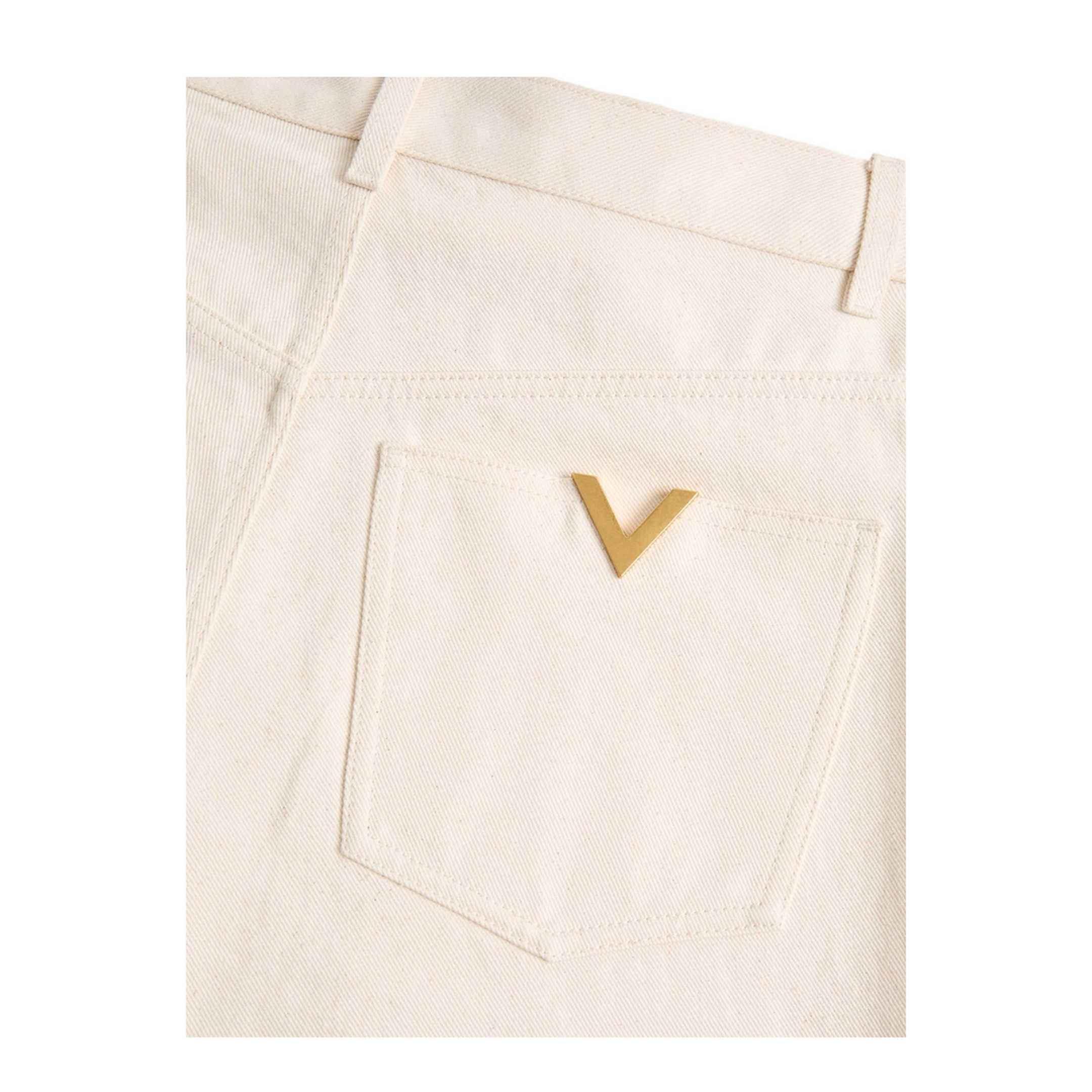 Loose Fit Denim Trousers - Image 6