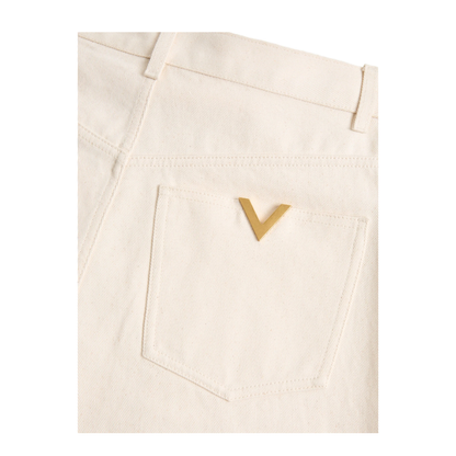 Loose Fit Denim Trousers - Image 6