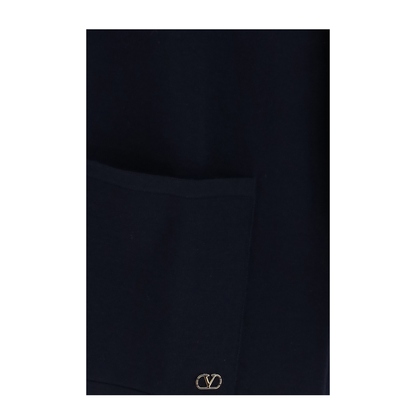 Wool Cardigan with VLogo - Image 3