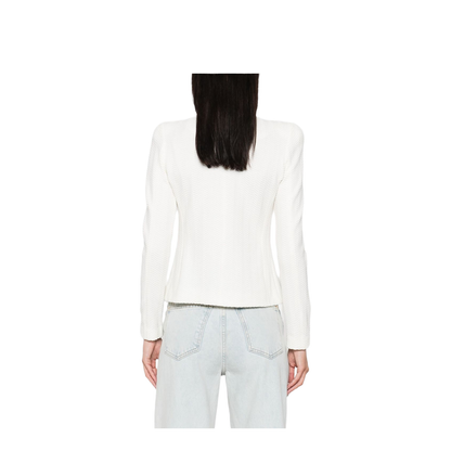 Cotton Blend Blazer Jacket - Image 5