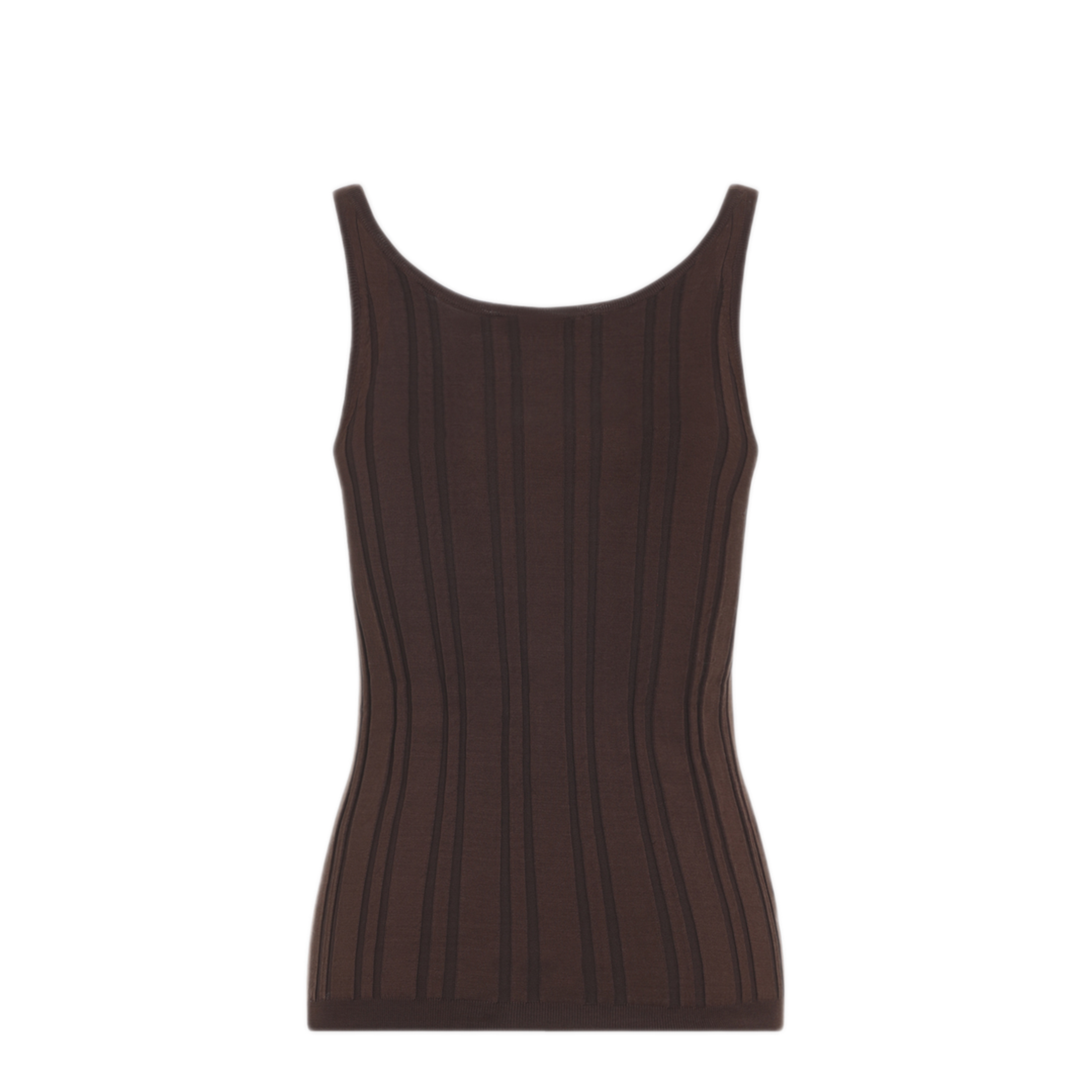 Ribbed Knit Tank Top - Image 4