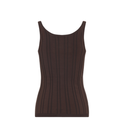 Ribbed Knit Tank Top - Image 4