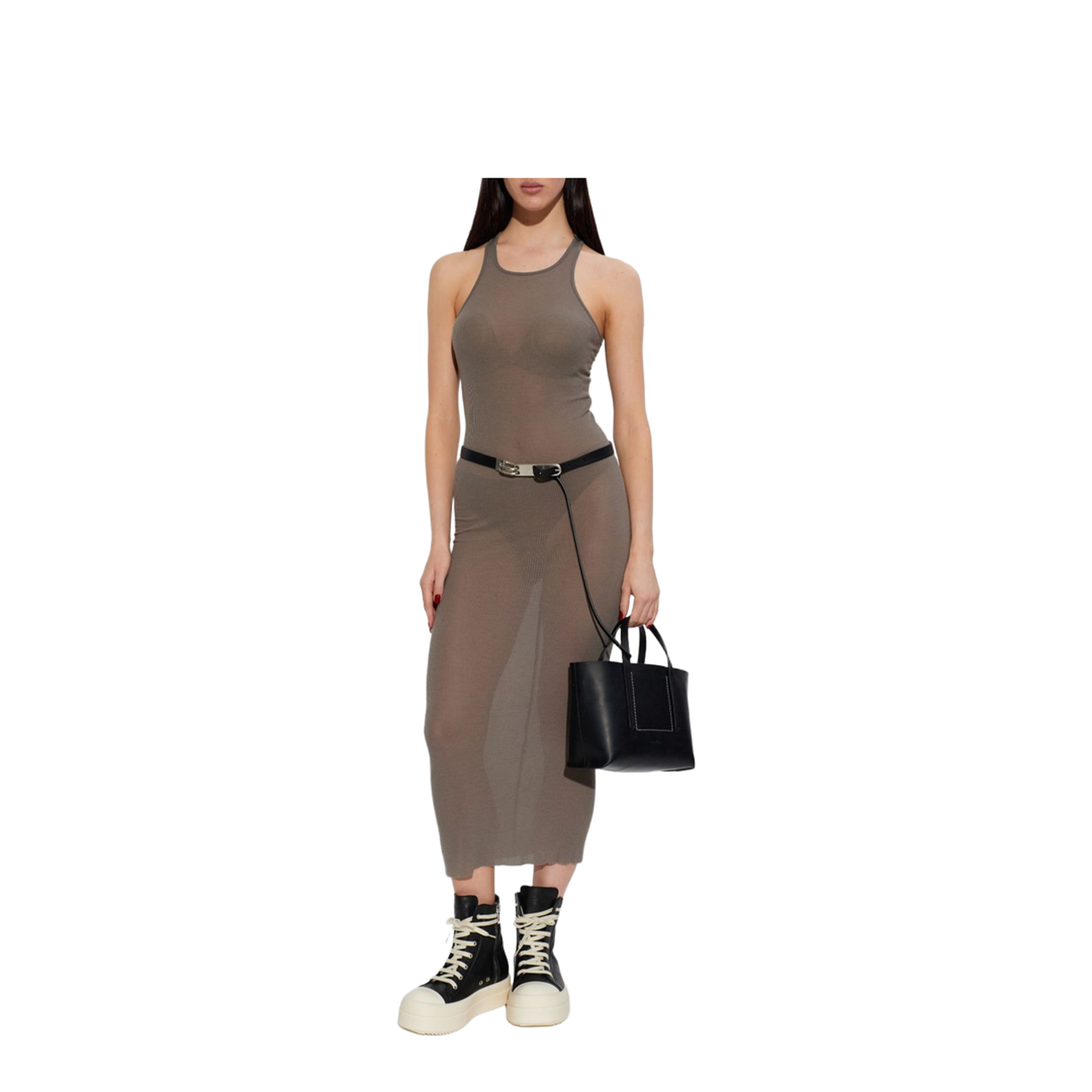Silk Blend Midi Dress - Image 2