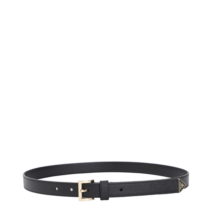 Black Leather Belt - Image 5