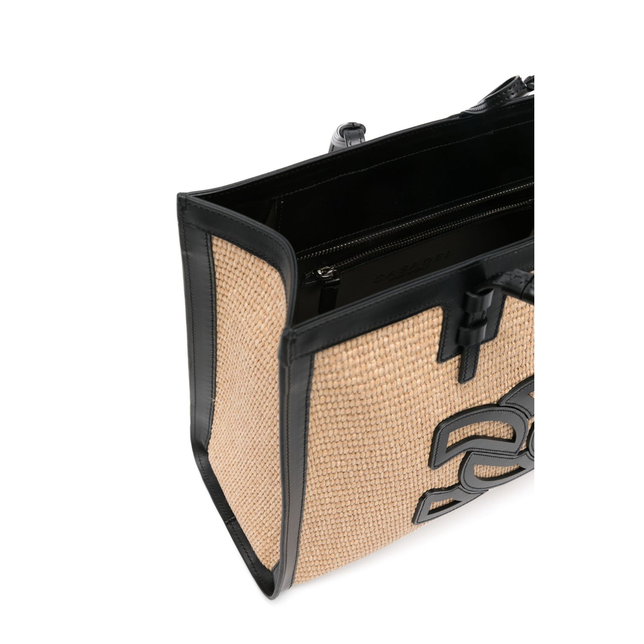 Beaurivage Braided Raffia Tote - Multicolor - Image 2