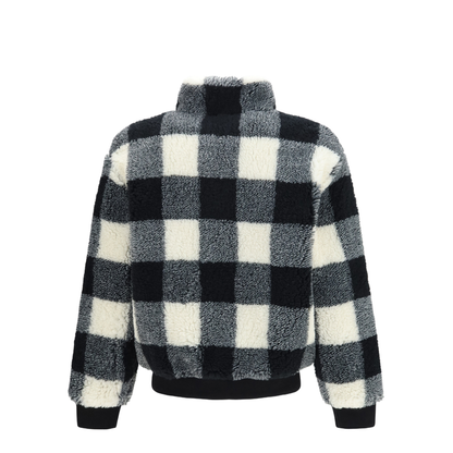 Checked Wool-Blend Teddy Jacket - Image 2