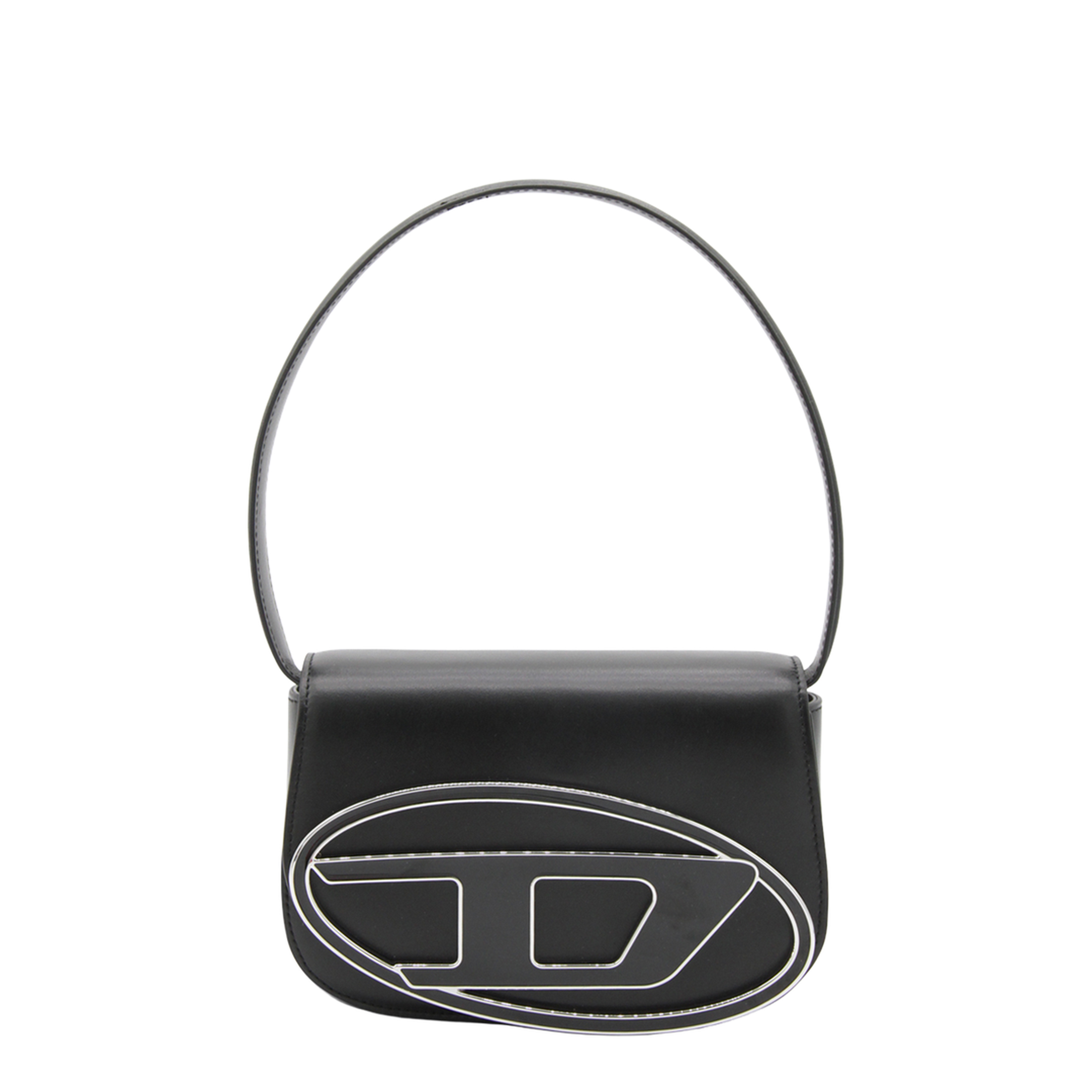 1DR-Iconic Nappa Leather Shoulder Bag - Black - Image 1