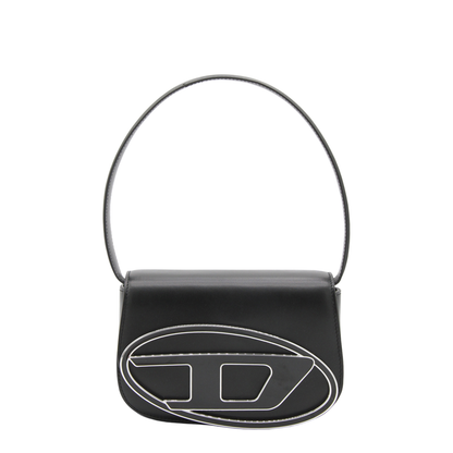 1DR-Iconic Nappa Leather Shoulder Bag - Black - Image 1