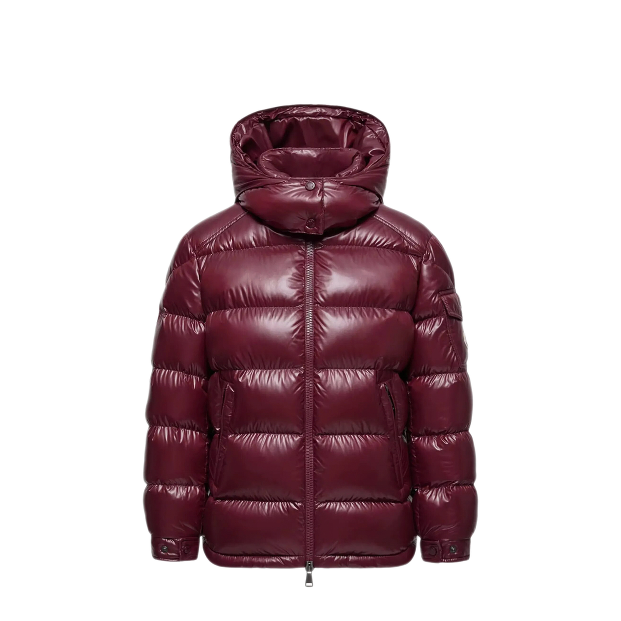 Hooded Short Down Jacket - Image 4