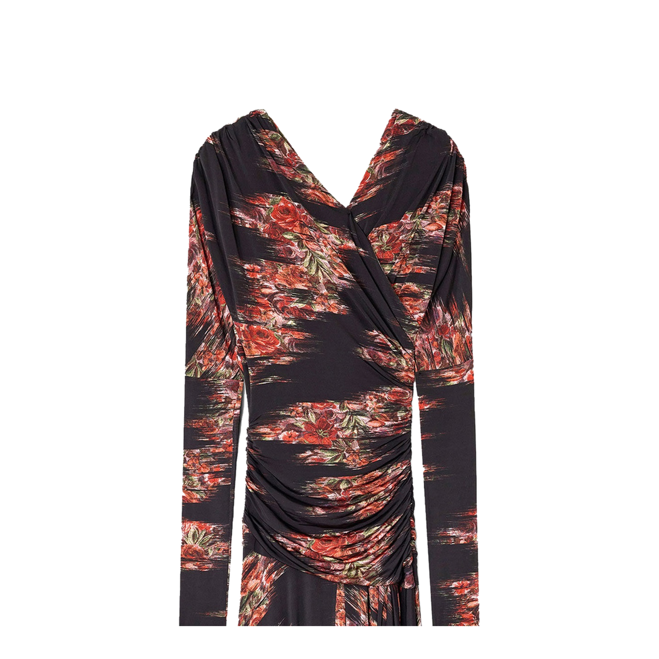 Long Dress with Floral Print - Image 3