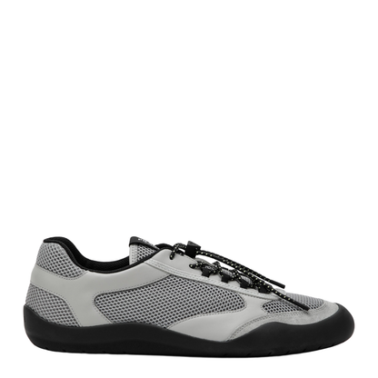 Grey Speedrock Sneakers in Leather and Mesh Fabric - Image 1