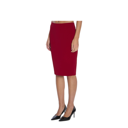 Pencil Skirt in Red - Image 4