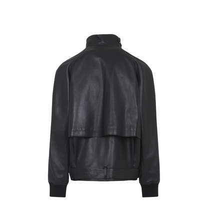 Intarsia Bomber Jacket - Image 4