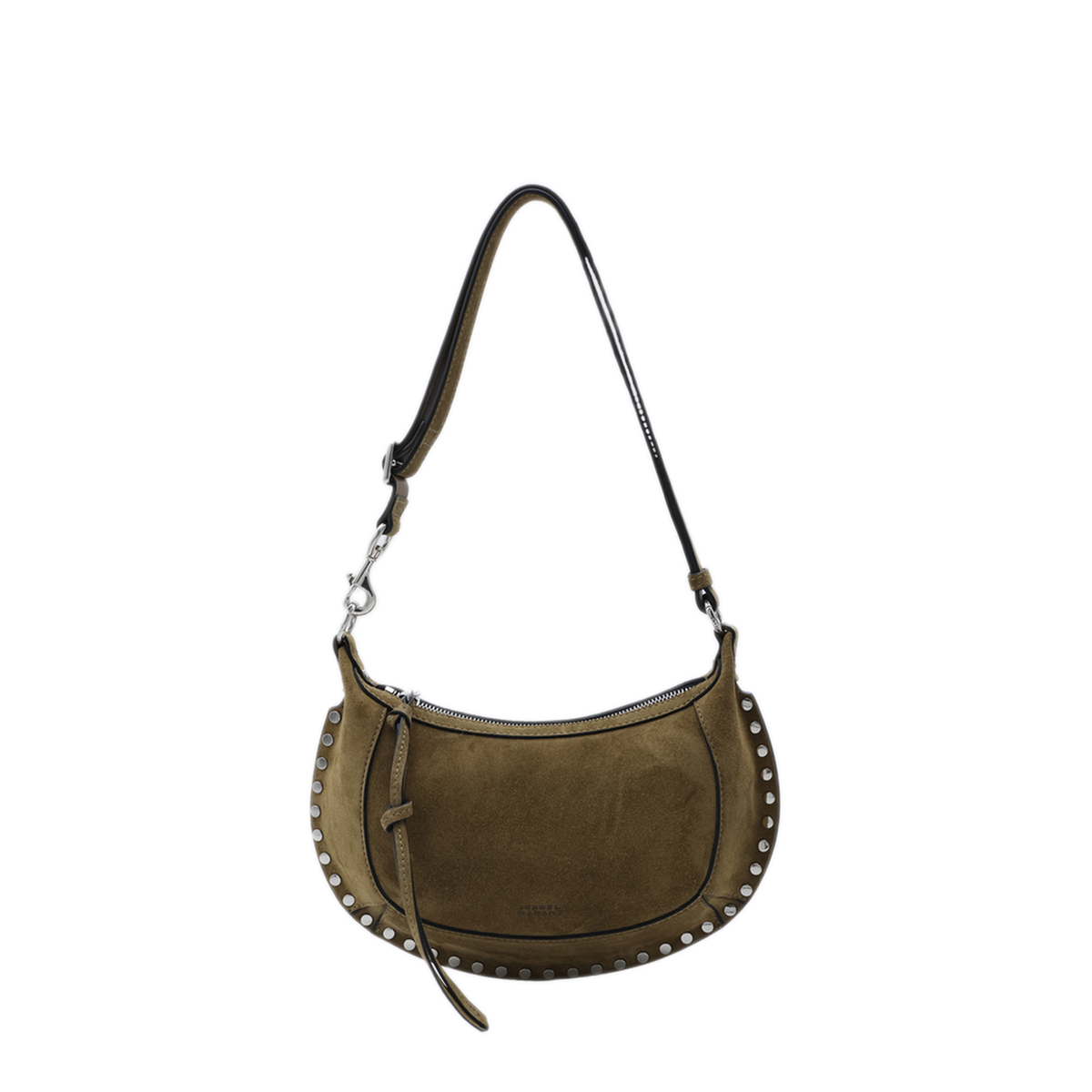 Medium Small Suede Calfskin Baguette Bag - Marrone - Image 2