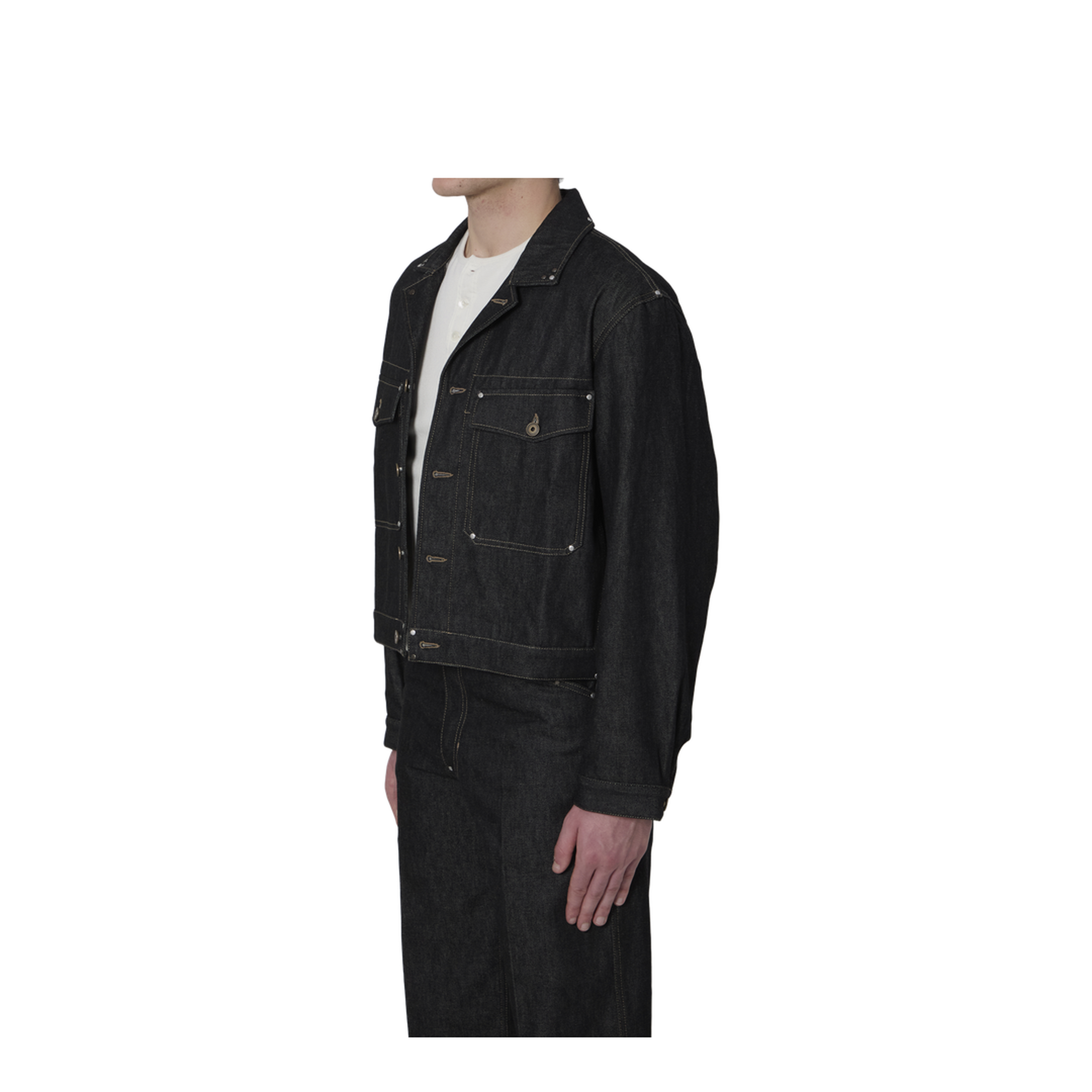 Denim Trucker Jacket - Image 2