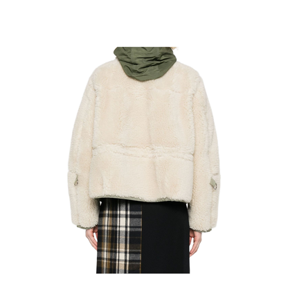 Fleece Texture Zip Fastening Jacket - Image 3