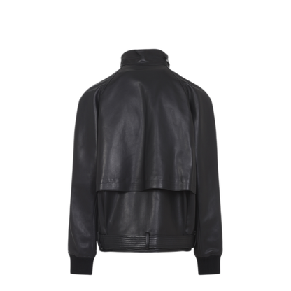 Intarsia Bomber Jacket - Image 4