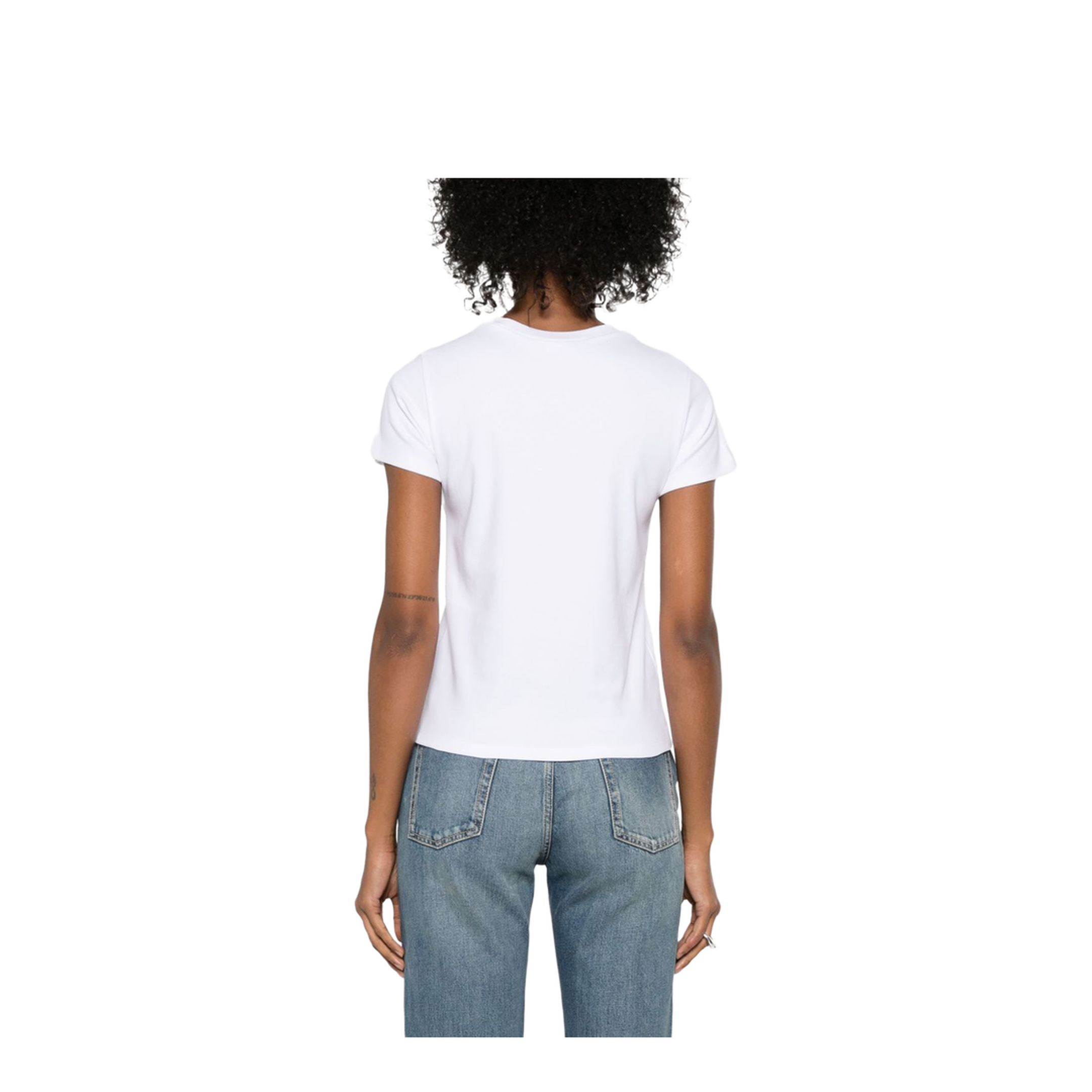 T-Shirt with Embellished Skull - Image 3