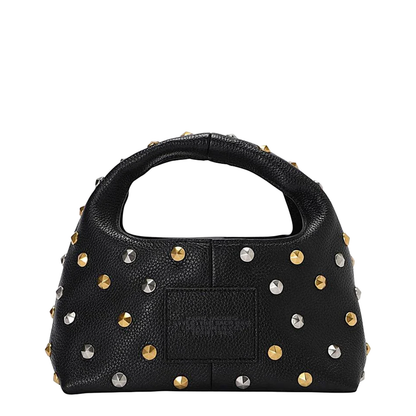 The Glam Studs Leather Black - Image 2