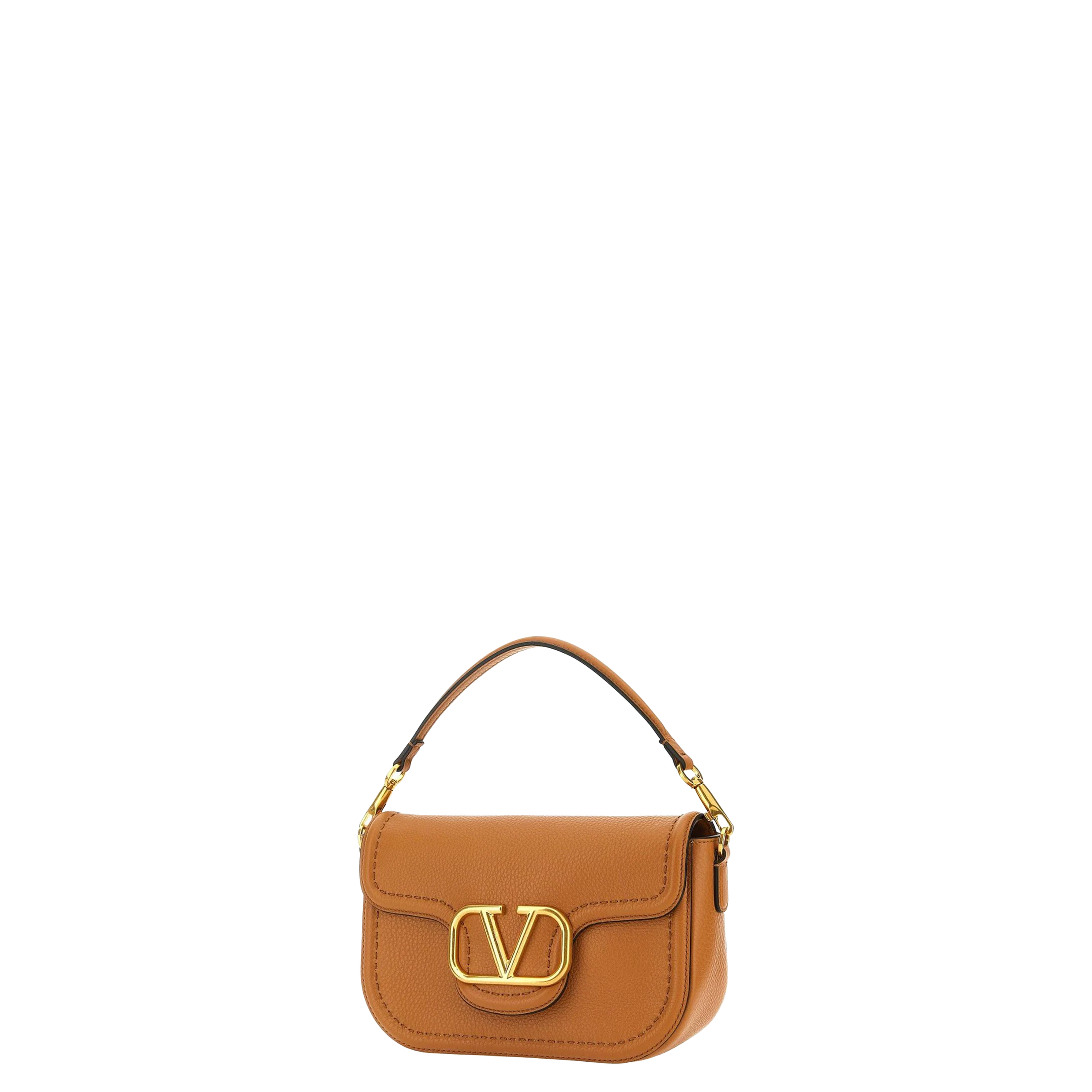 Shoulder Bag Leather Camel - Image 2