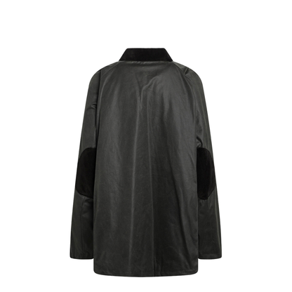 Forest Green Waxed Cotton Country Jacket - Image 2