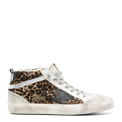 Mid Star Leather Sneakers - Image 1