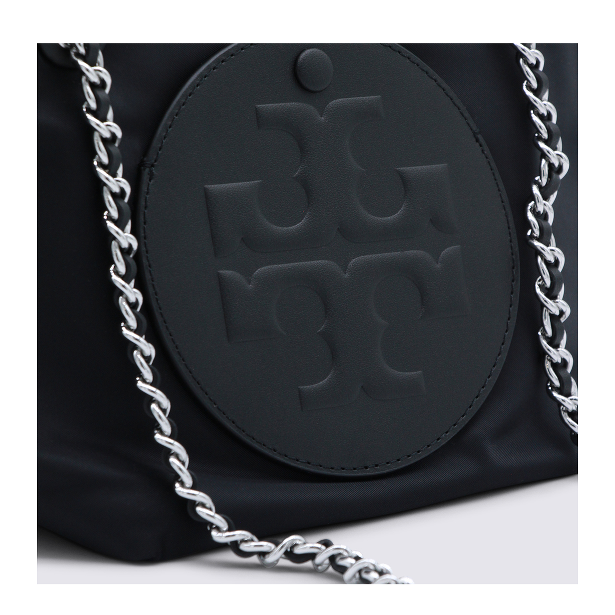 Ella Small Recycled Nylon Crossbody - Black - Image 8