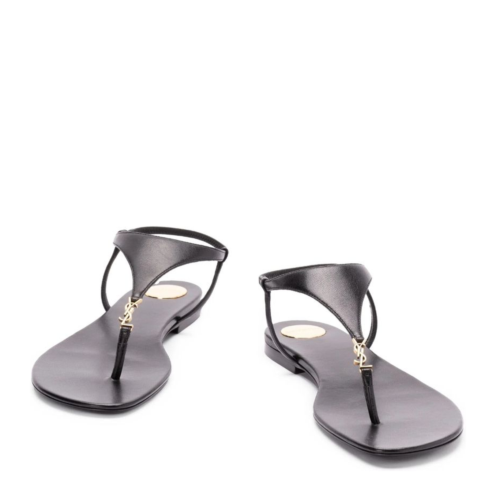 Cassandra Sandals in Smooth Leather - Image 2