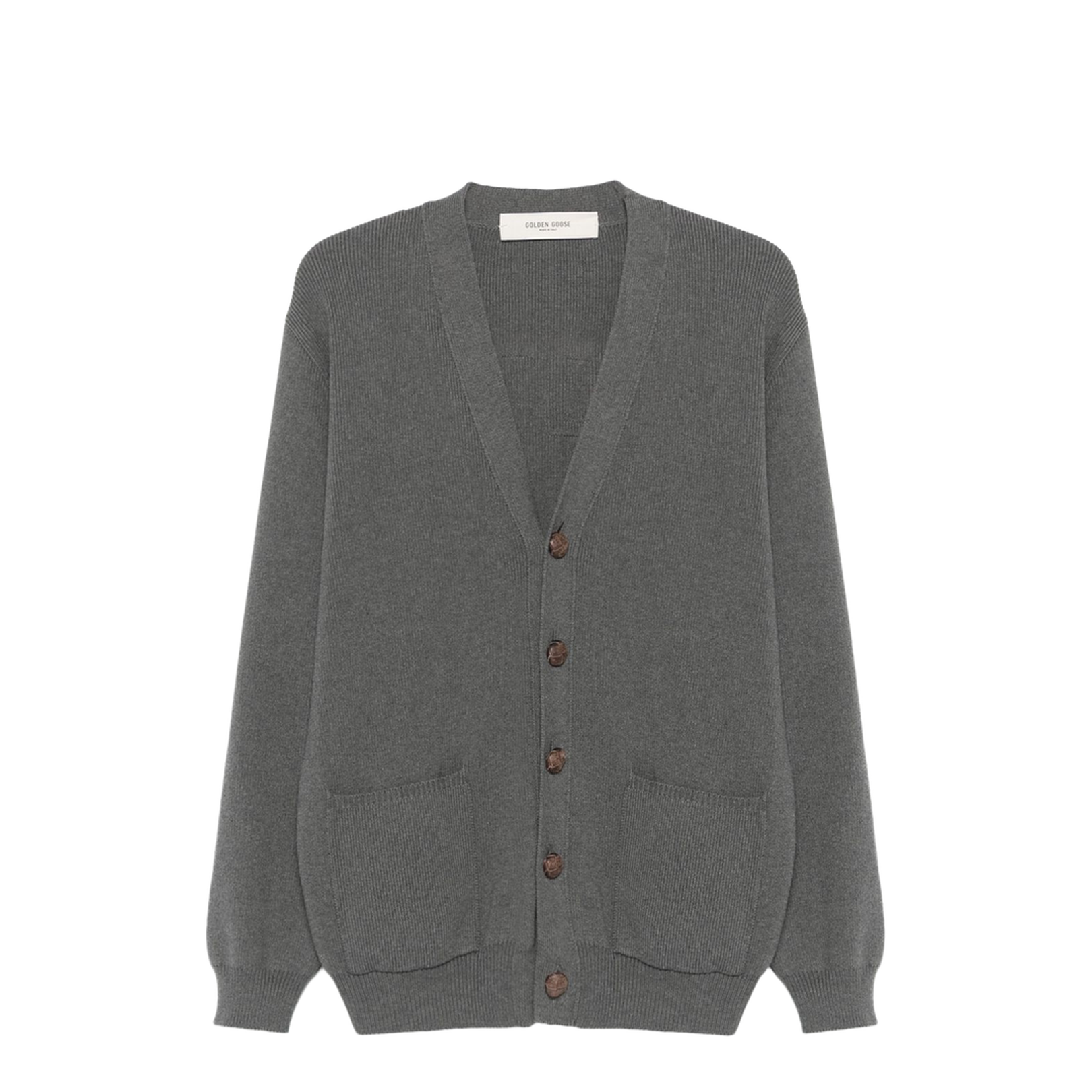 Melange Cotton Cardigan - Image 1