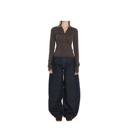T-shirts and Polos Brown - Image 4