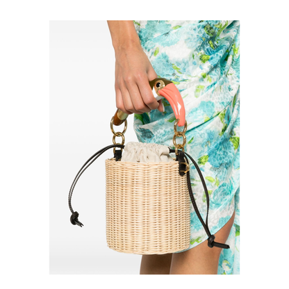 Tropicus Common Rush Bucket Bag - Hot Sand - Image 3
