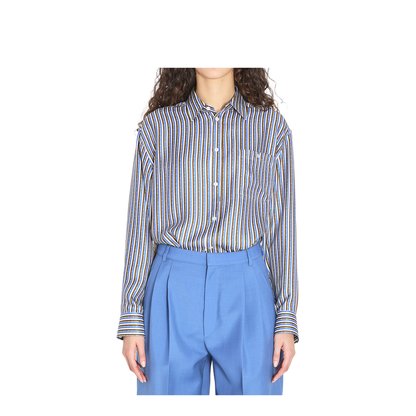 Oversized Striped Shirt - Image 1