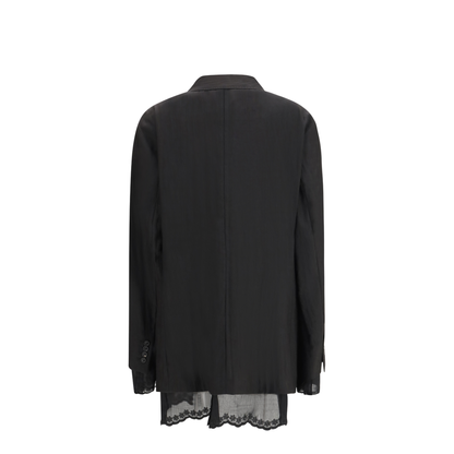 Reversible Drip Single Breasted Blazer - Image 2