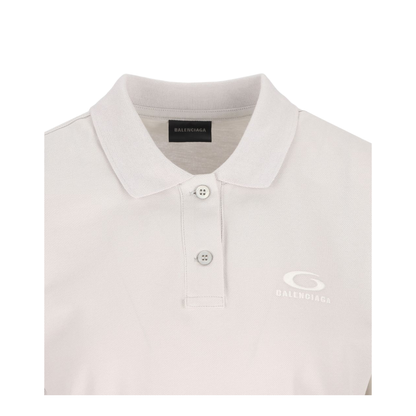 Cotton Pique Polo Shirt With Sport Icon Logo - Image 3