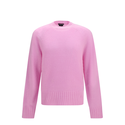 Crew-neck Cashmere Sweater - Image 1