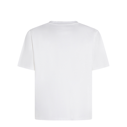 White T-shirt with logo print - Image 3