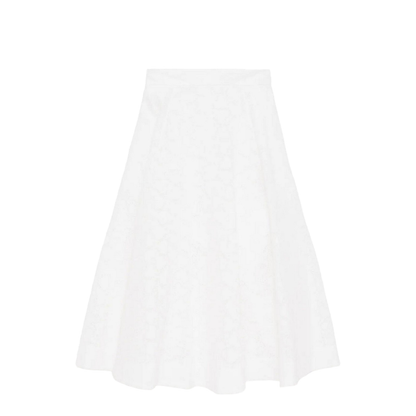 White Linen Skirt - Image 1