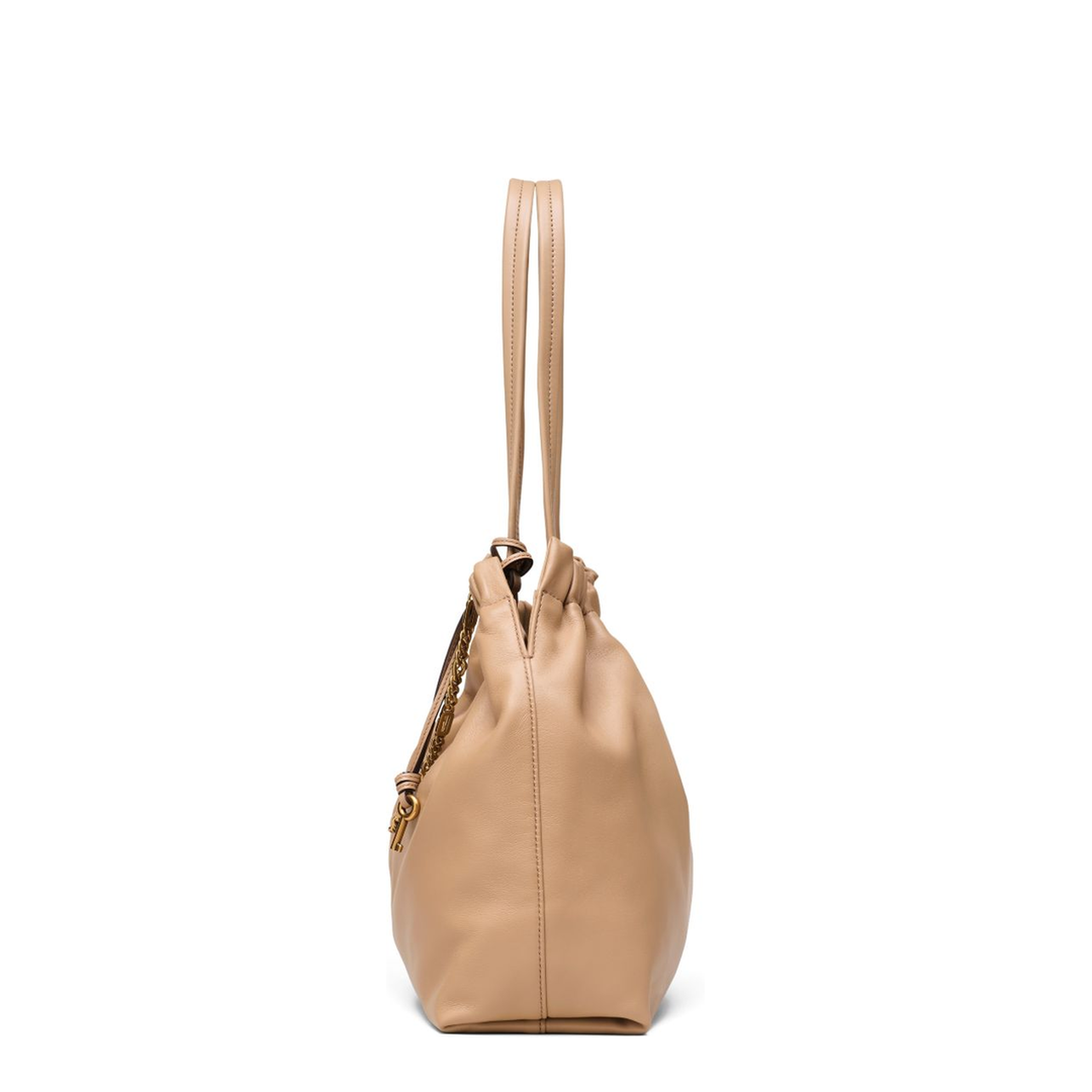 The Cristina Nappa Leather Tote - Beech - Image 5