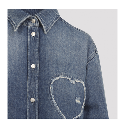 Heart Denim Shirt - Image 5