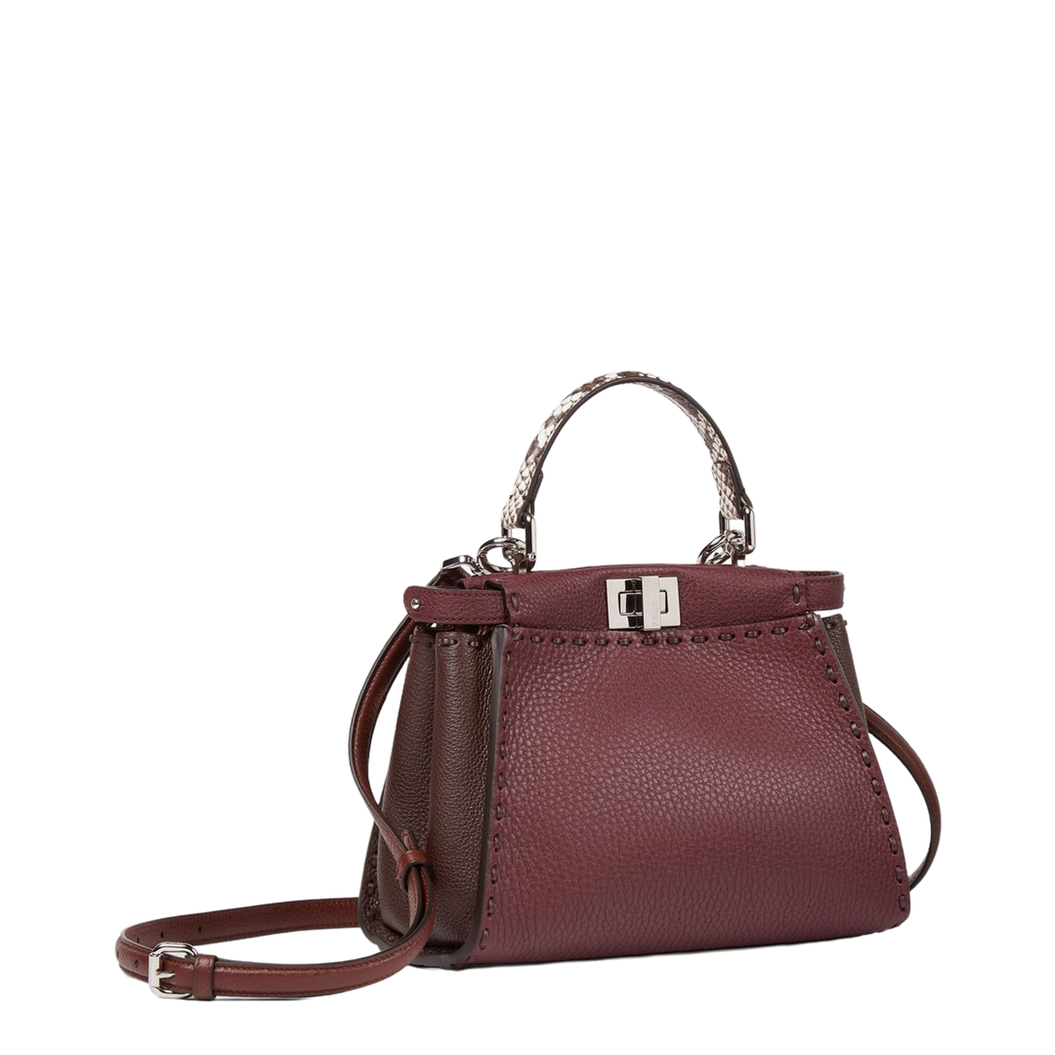 Peekaboo Mini Cuoio Romano Leather Multicolor - Image 5