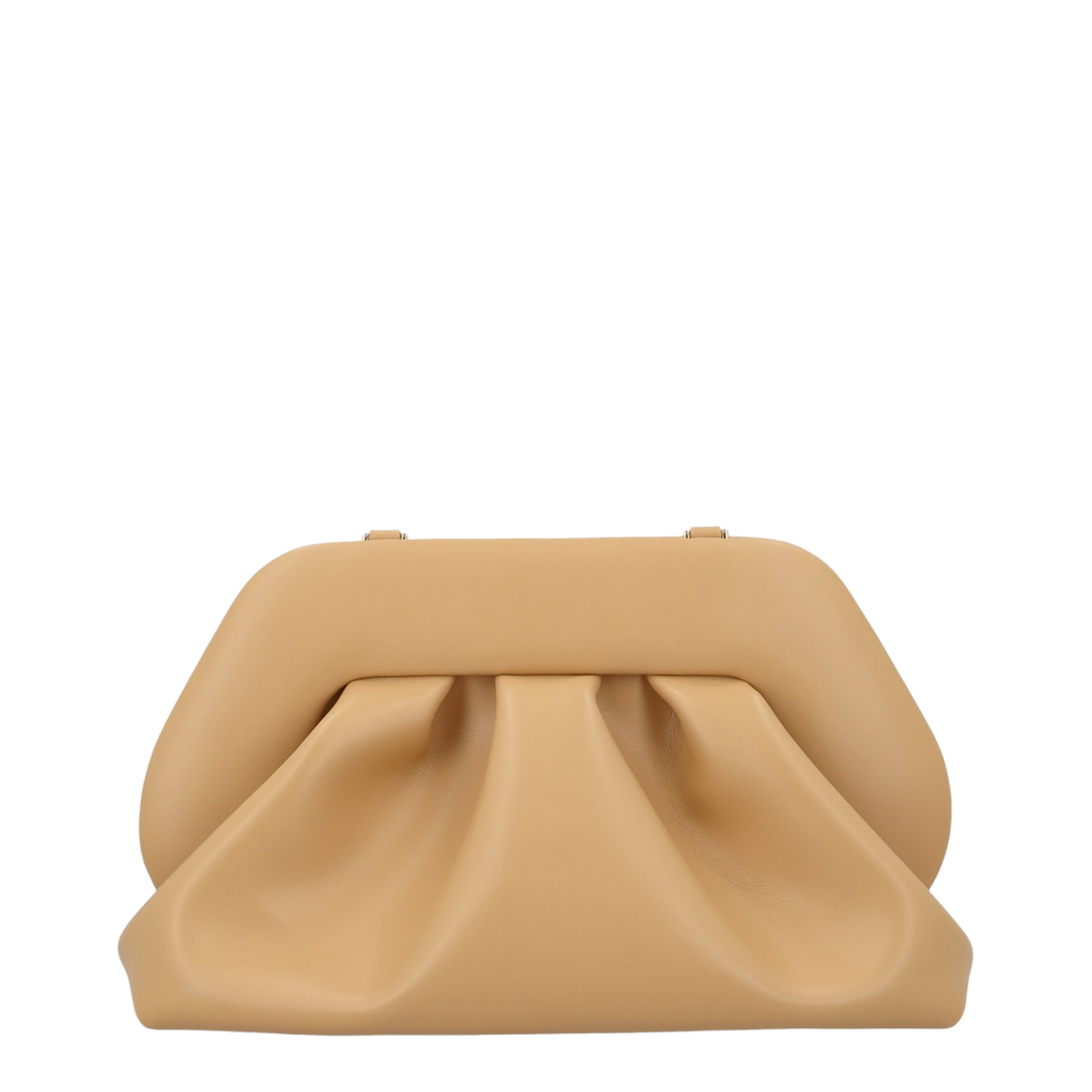 Bios Medium Vegan Fabric Clutch - Sand - Image 1