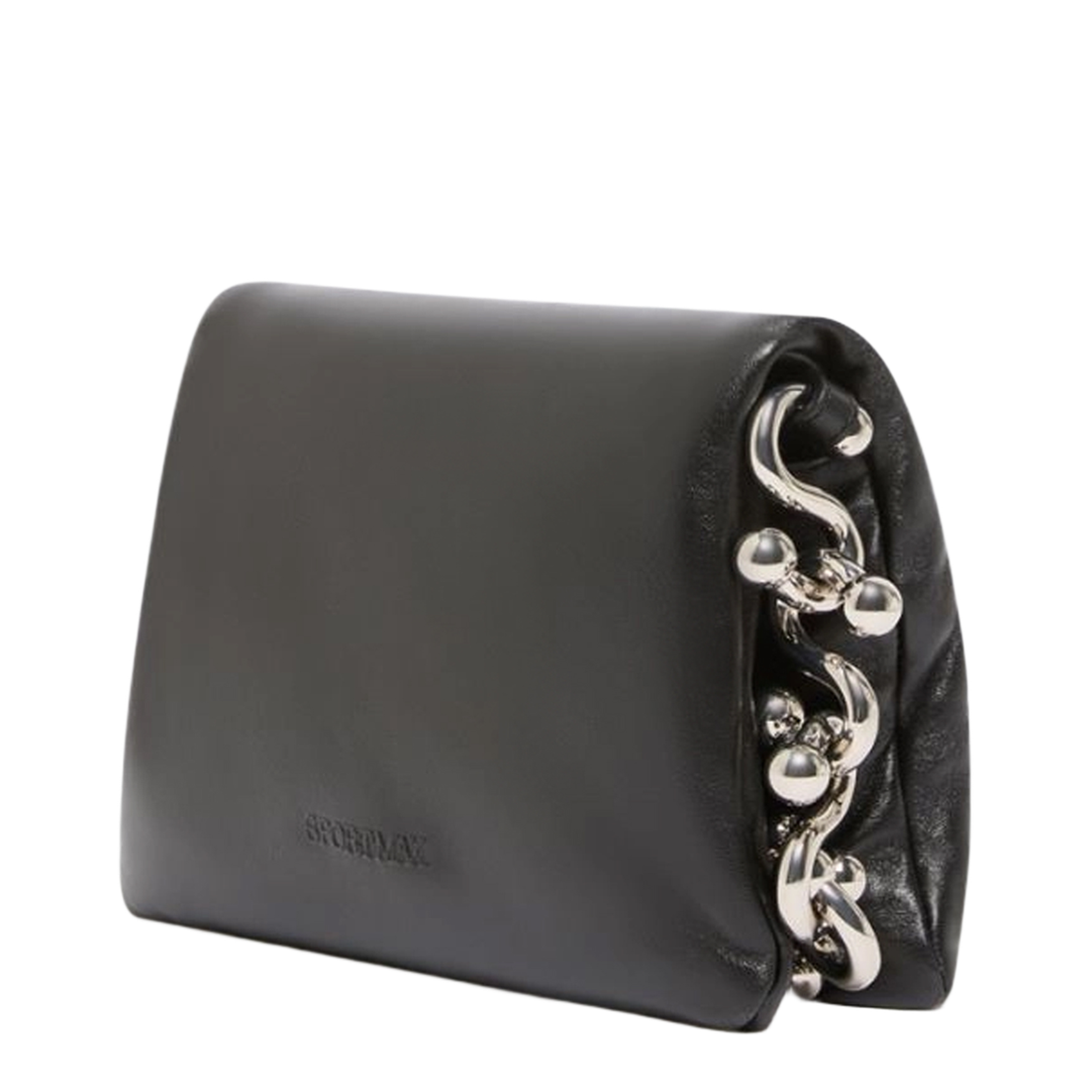 Soffy Mini Padded Nappa Leather Mini-Bag - Black - Image 2